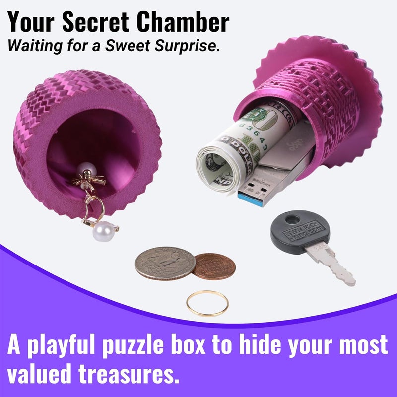 Galapopo Mystery Egg Puzzle Box, Money Puzzle Box for Cash Gift, Birthday Wedding Easter Xmas Holiday Celebration Money Gift Ideas, Brain Teaser Puzzle Toy for Adults Kids Teens - Image 4